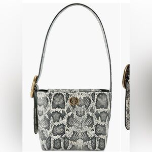 BRAND NEW KURT GEIGER Small Chelsea Elegant Snakeskin Shoulder Bag
